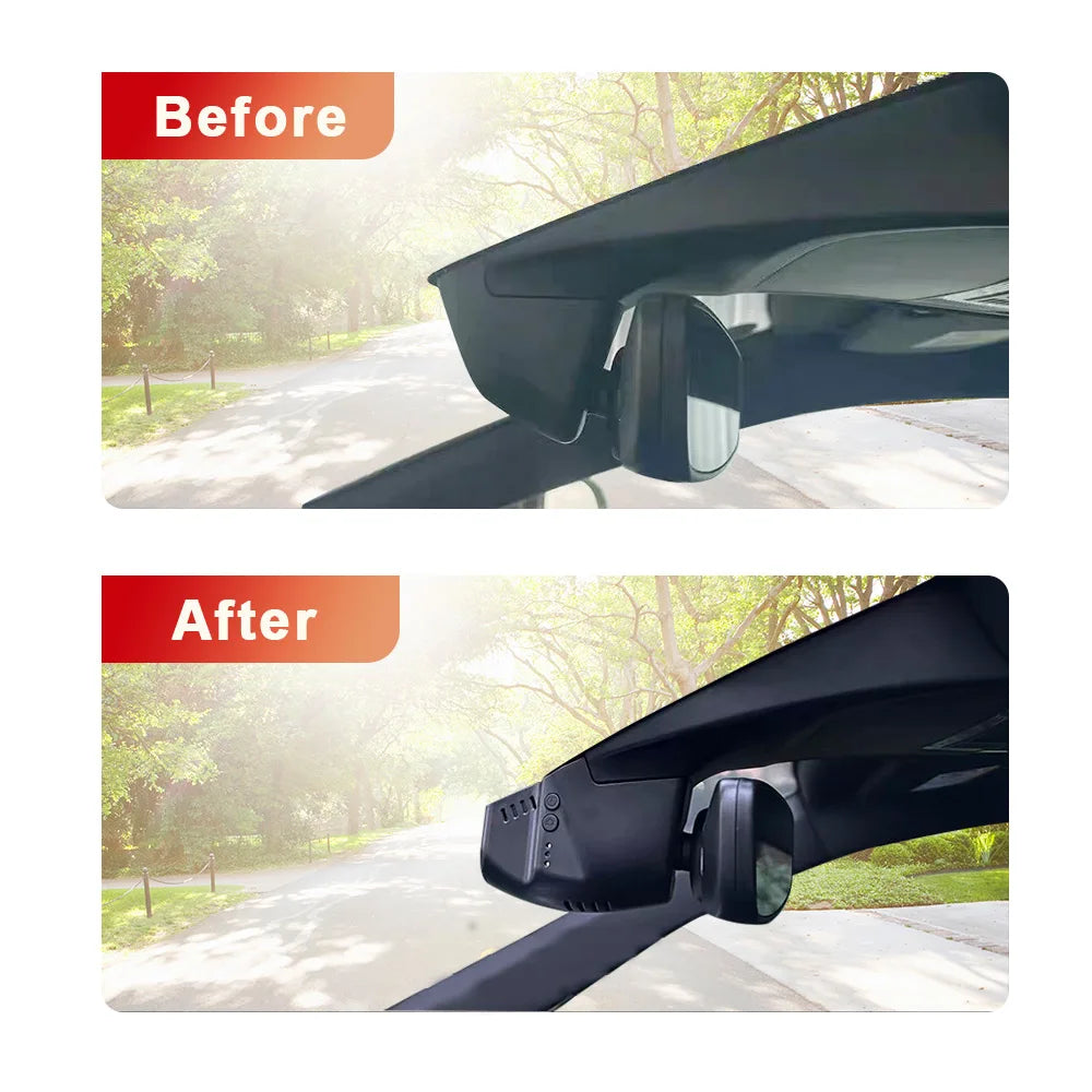 4K Customized Dash Cam For VW Volkswagen Atlas Caddy Passat Tiguan Touran B6 B7 B8 Mk2 Dashcam WIFI Car Dvr DashCam APP Control