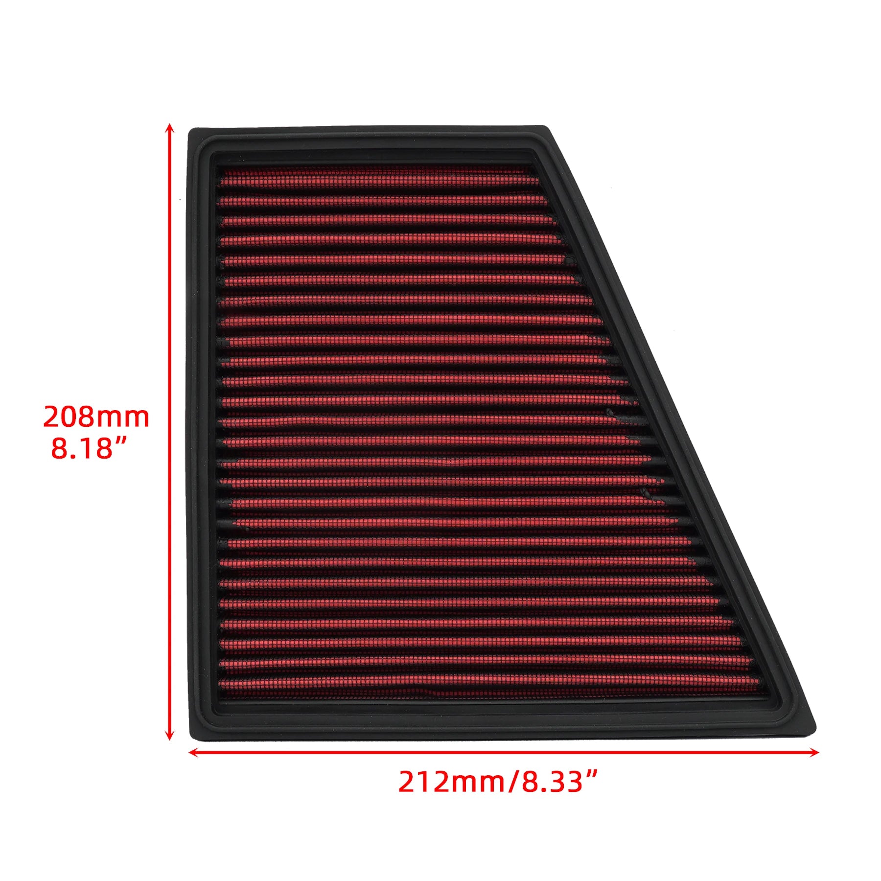 Car High Flow Air Intake Filter for Volkswagen Ameo Fox Gol Sedan Polo IV V Saveiro Suran Voyage Washable Sport Air Filters
