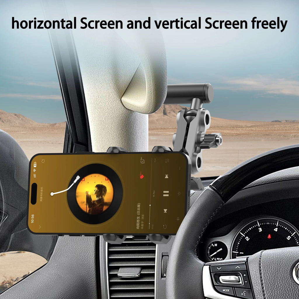 [Car Handle Armrest Phone Holder] Car A-pillar Mobile Phone Bracket Off-road Vehicle Truck Handle Armrest Handle Mobile Phone