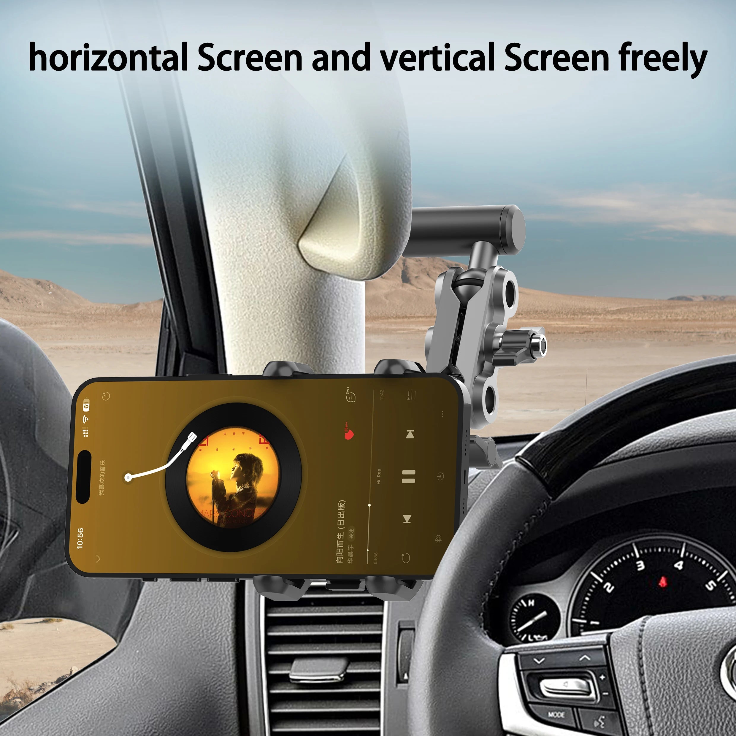 [Car Handle Armrest Phone Holder] Car A-pillar Mobile Phone Bracket Off-road Vehicle Truck Handle Armrest Handle Mobile Phone