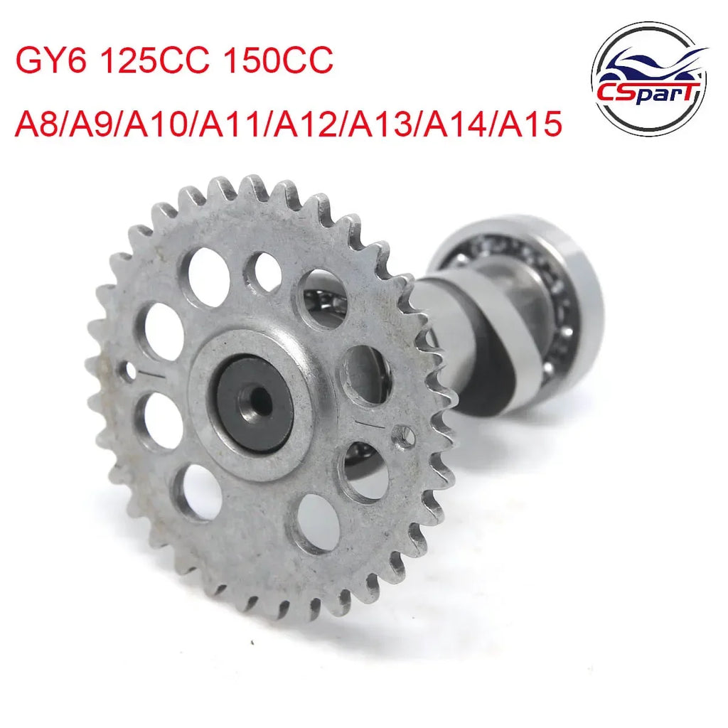 Racing Camshaft A8 A9 A10 A11 A12 A13  A14 A15 GY6 125CC 150CC 1P52QMI 1P57QMJ aja Kazuma Taotao ATV Quad Go Kart Scooter