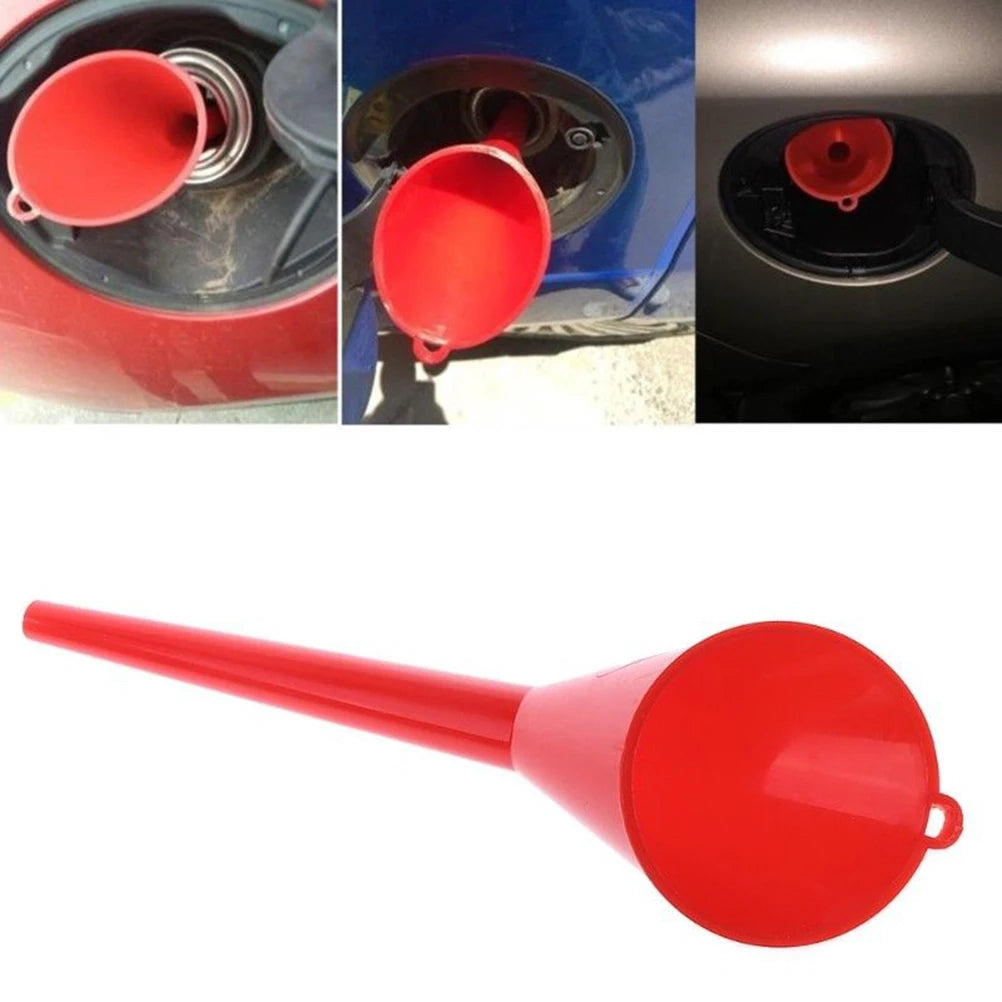 Engine Refueling Funnel with Filter for Car Motorcycle Truck Oil Filling Strainer Extension Pipe Funnels Tool