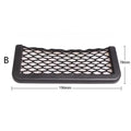 Car Organizer Mesh Storage Bag Net Pocket Mobile Phone Holder Auto Accessories Multi Function Car Storage Net Pocket