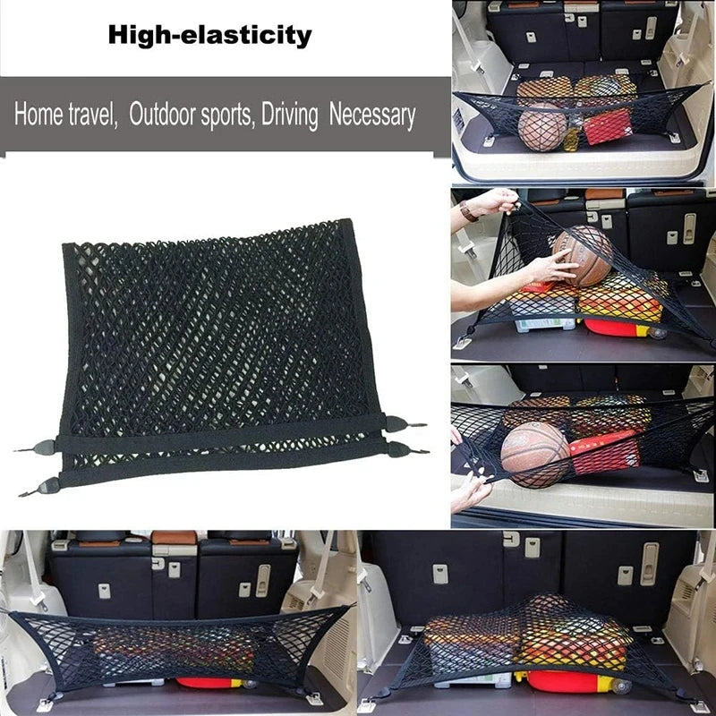 Highly Elastic Cargo Net Simple Truck Bed Cargo Mesh Organizer Suitable for Daily Light Loads of Trucks