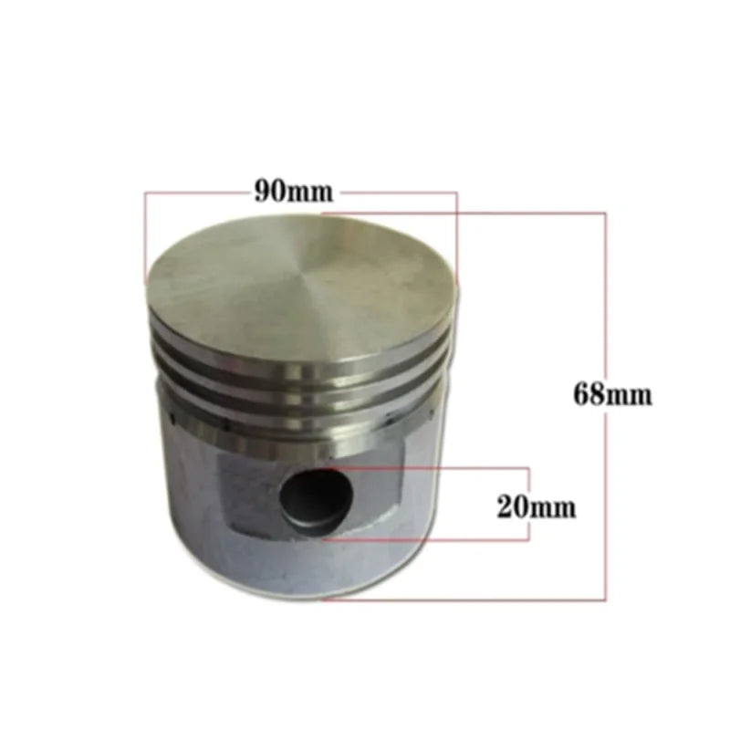 42/47/48/51/65/80/90mm piston for direct driven air compressor, belt driven air compressor. compressor pistons.