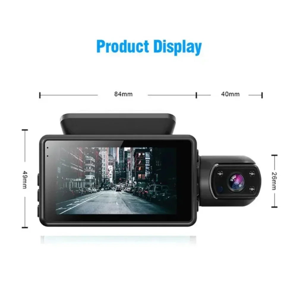 1080P Dual Lens Dash Cam for Cars Black Box HD Car Video Recorder with WIFI Night Vision G-sensor Loop Recording Dvr Car Camera