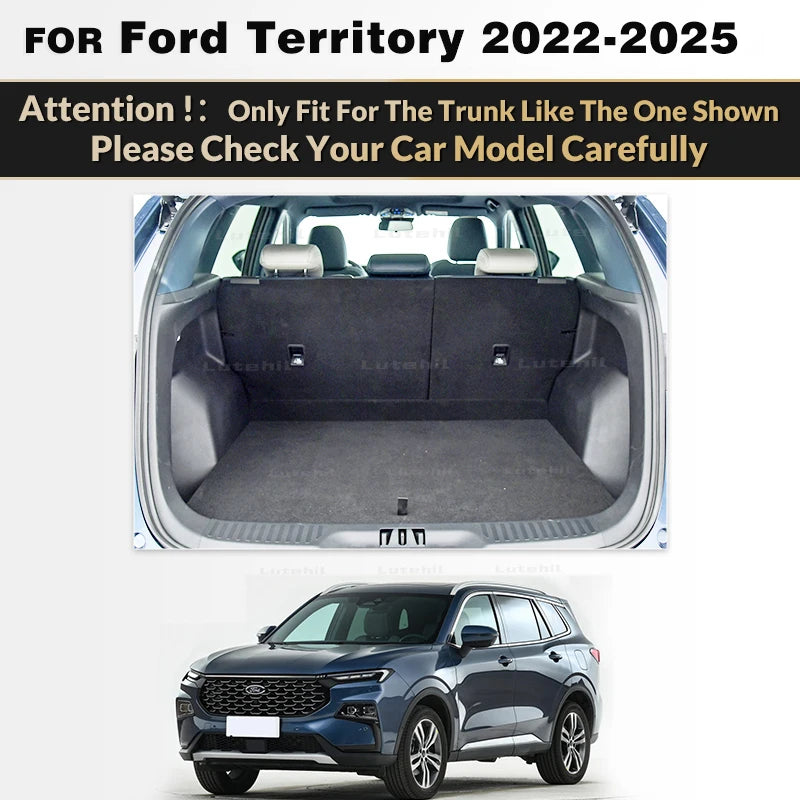 For Ford Territory 2022 2023 2024 2025 Lutehil Car Floor Mats Car Trunk Mat foot Pads carpet Accessories