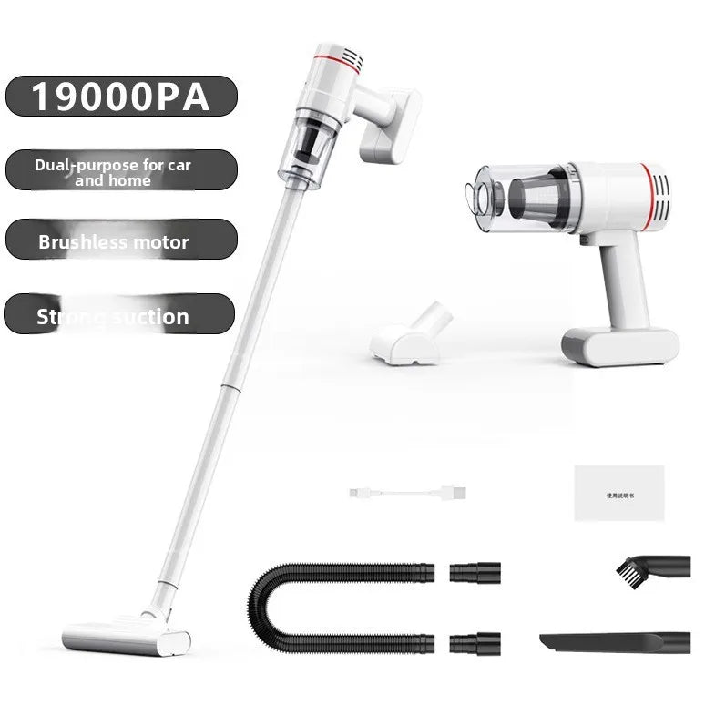 Wireless Handheld Vacuum Cleaner Car Home Dual Use Brushless Motor Rechargeable Portable Multi-function Car Vacuum
