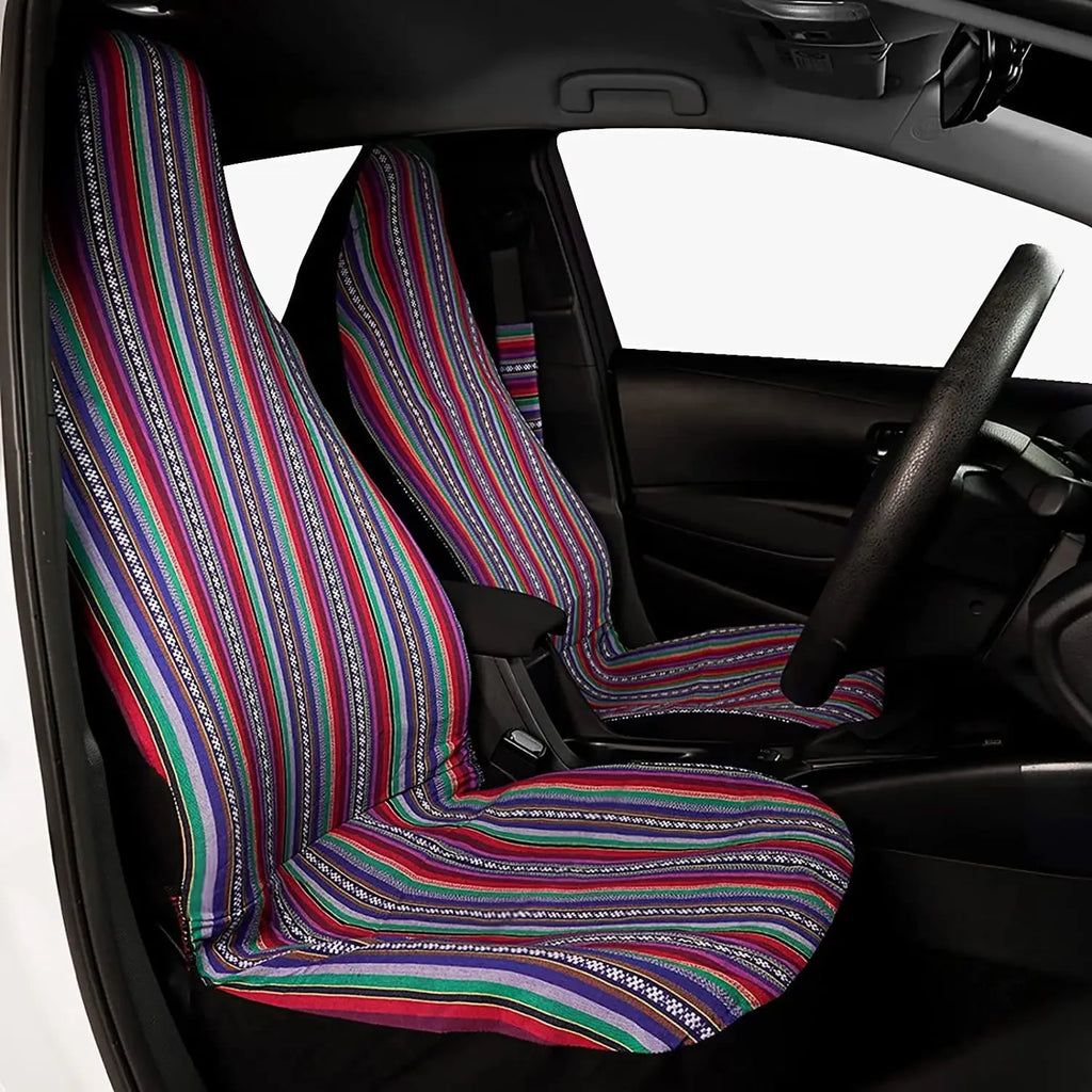 Bohemian Hippie Car Seat Covers Car Seat Accessories Retro Modern Car Decor Vehicle Hippie Van Seat Covers