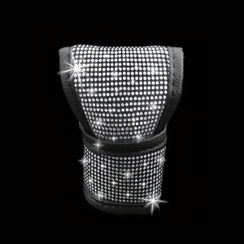 Car Accessories Set 30 Piece Women Bling Universal Steering Wheel Cover Shiny Air Outlet Coasters Tools Hook L Hand Brake Etc.