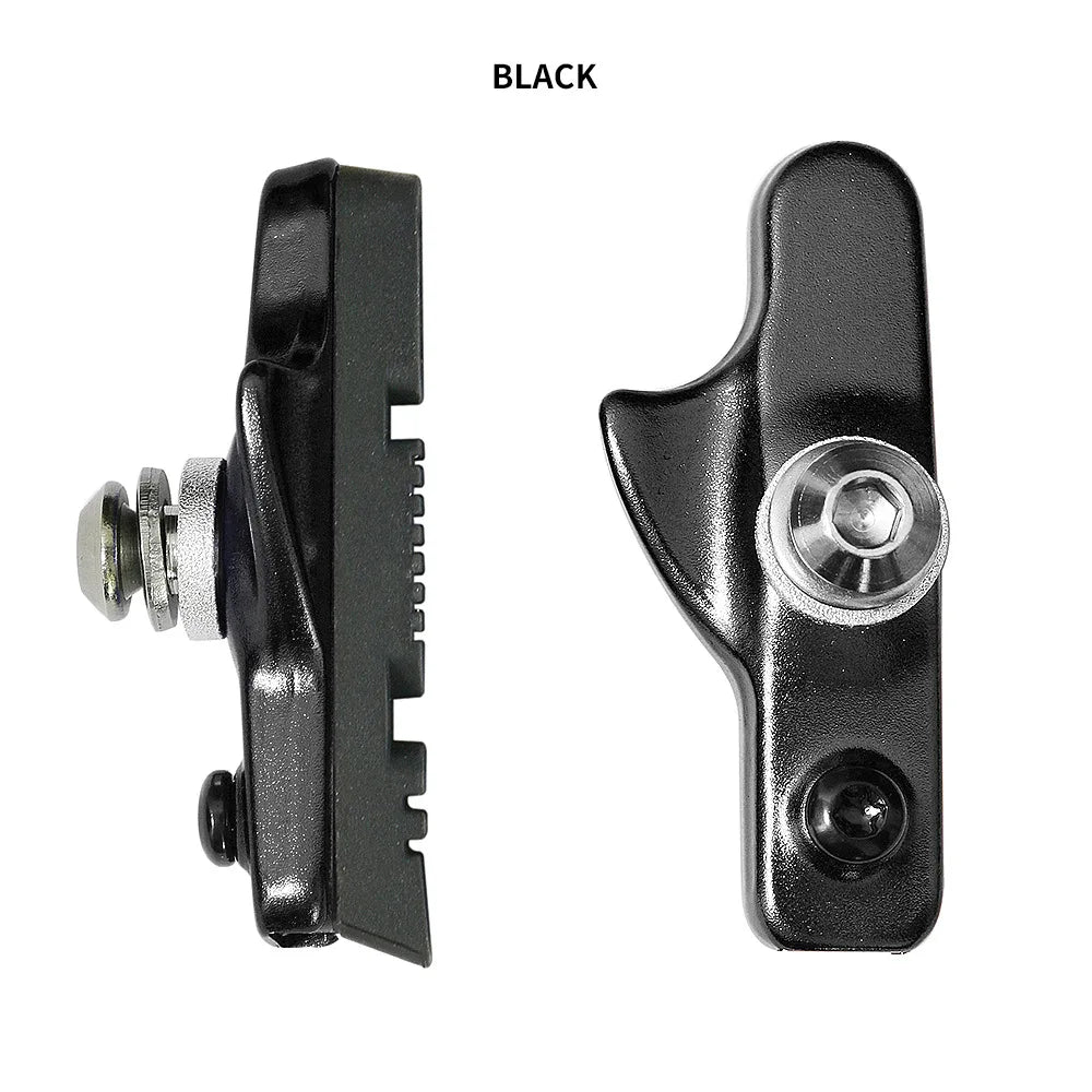 Road Bike Brake Shoes Pads C-Brake Shoes Lightweight Aluminum Alloy Pads Rubber Brake Shoes for C-Brake Calipers