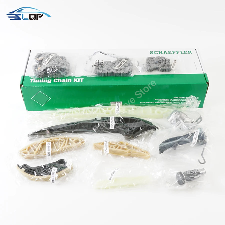 12 PCS For A3 A4 A5 A6 TT Jetta Passat Tiguan CC Golf 6 1.8 2.0 TSI EA888 GEN3 Timing Chain Tensioner Kit Guide rail chain plate