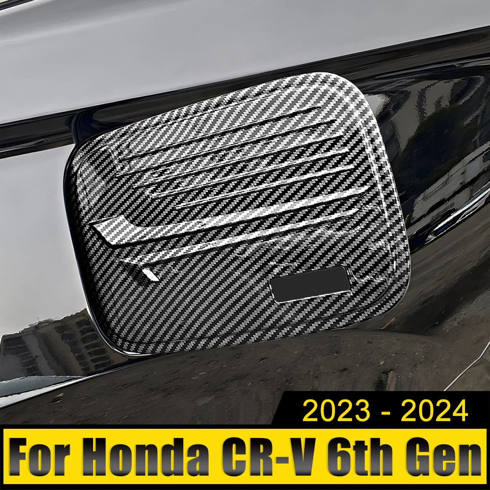 Car Accessories For Honda CR-V CRV 6th Gen 2023 2024 2025 Hybrid ABS Exterior Car Oil Fuel Tank Gas Cap Cover Case Trim Sticker