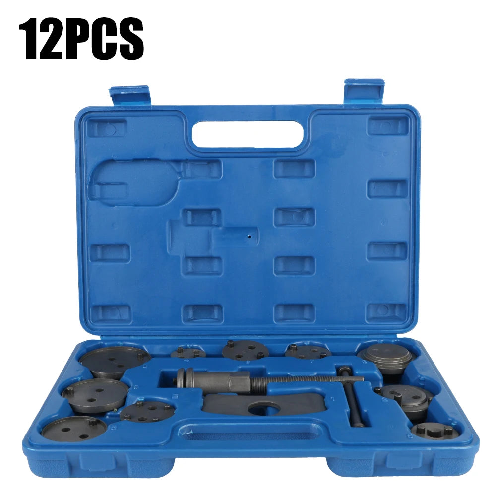 Car Disc Brake Caliper Durable And Reliable Convenient 12PCS/13PCS Rewind Back Brake 1 Set Piston Compressor Tool Kit Set