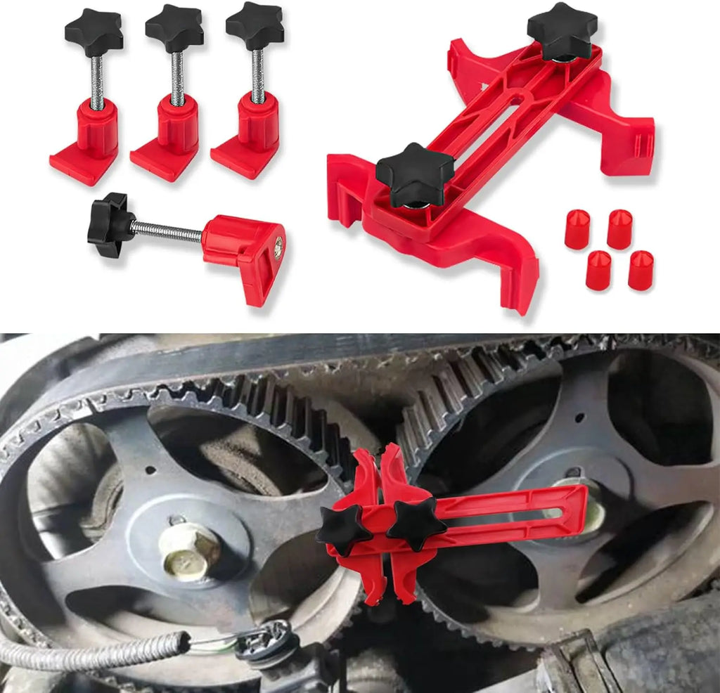 Engine Timing Tools, Camshaft Lock Tools, Engine Camshaft Alignment Timing Tool Kit, Camshaft Sprocket Clamp Kit, Car Main Cam T