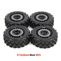 4Pcs RC Racing Car Glued Rubber Tires On Road Tyre Wheel for Tamiya TT02 TT-01 XV01 TA06 DF-03 PTG-2 WR8 Upgrades Parts