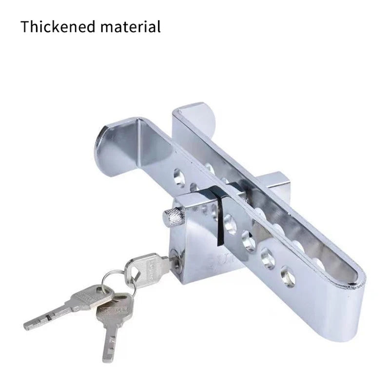Car Anti-Theft Brake/Clutch Pedal Lock – Compact Safety Device for Automobiles & Motorcycles