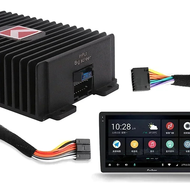 Car Speakers Subwoofer Power Supply Car DSP Amplifier Hi-Fi Booster Audio Digital Sound Processor for Car Radio Stereo Amplifier