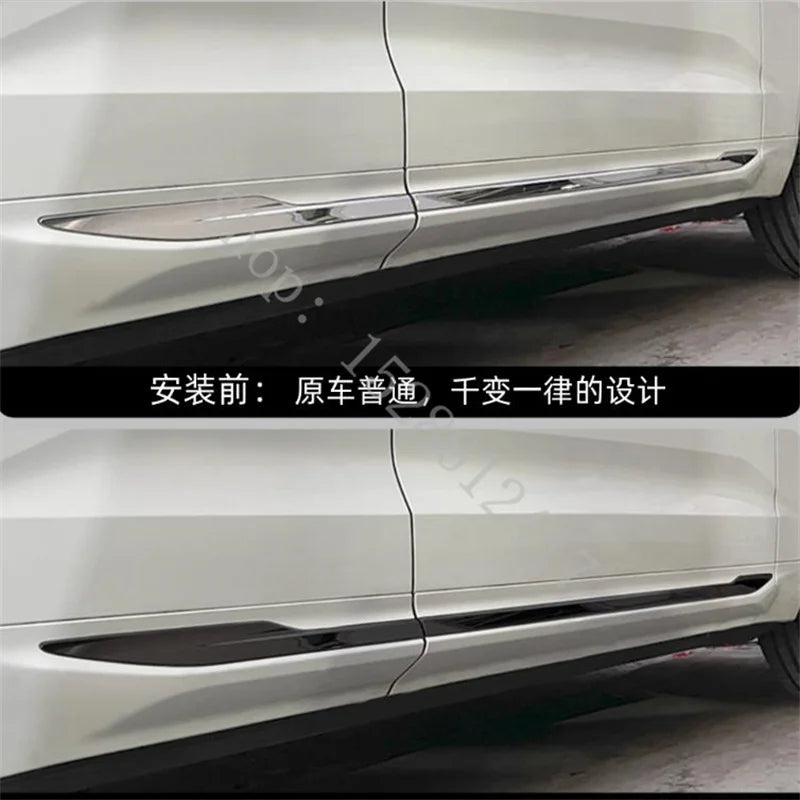 Car Accessories For Volvo xc60 2018 2019 2020 2021~2026 stainless steel Body door side anti-collision decorative bright strip
