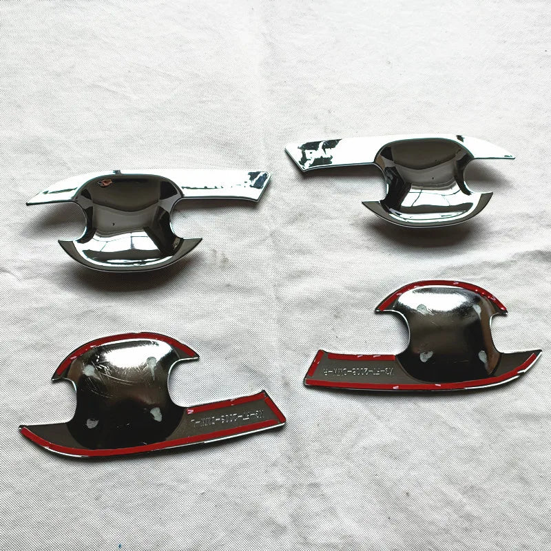 For Ford Ranger T6 Accessories 2011 2013 2016 2017 2018 2019 2020 2021 Door Handle Bowl Cover Trim Plastic Chrome Black