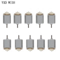 10pcs DC 3V-6V 130 Miniature DC Motor For Electric Toy Car Robot DIY Part Electric Motor Four-wheel Motors DIY Toys Smart Car
