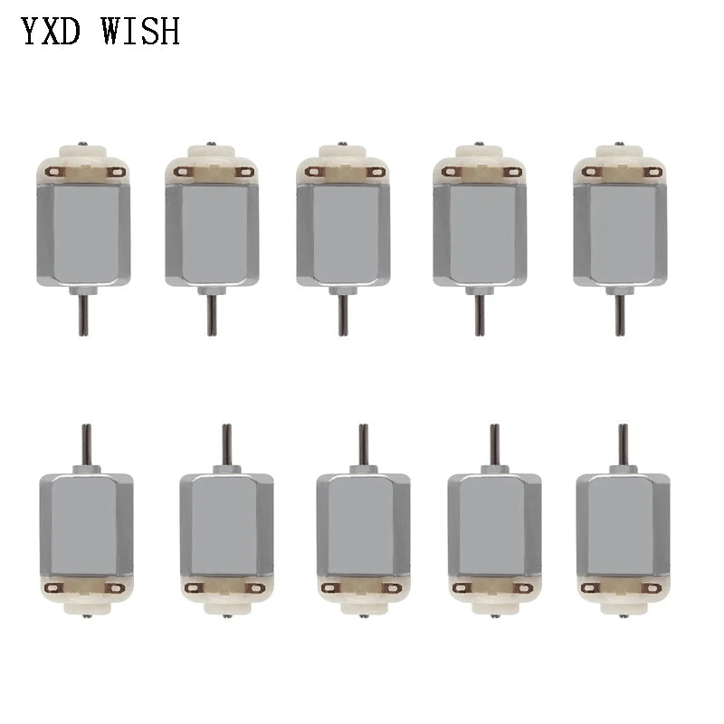 10pcs DC 3V-6V 130 Miniature DC Motor For Electric Toy Car Robot DIY Part Electric Motor Four-wheel Motors DIY Toys Smart Car