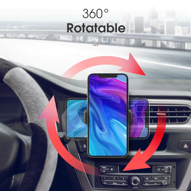 Car Phone Holder Car Air Outlet Mount Clip Interior Universal Mobile Holder ABS Car Mount Phone Support Mobile phone holder