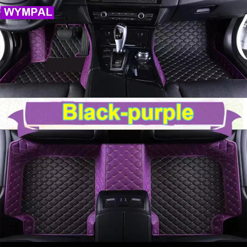 Car Floor Mats For Audi 80 Cabriolet B4 1992 1993 1994 1995 1996 Water Proof Pads Floor Carpet Car Mats Full Set Car Accessories