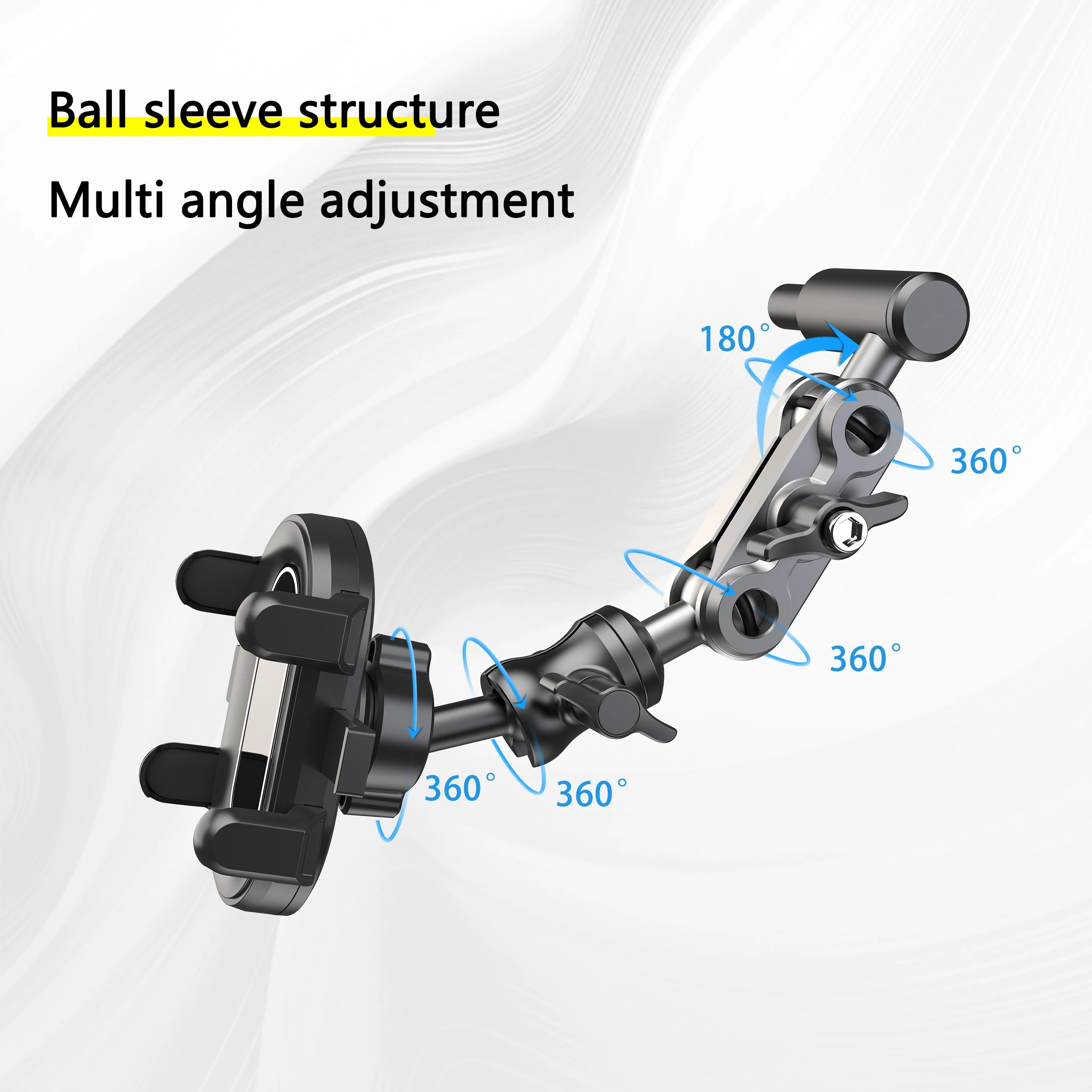 [Car Handle Armrest Phone Holder] Car A-pillar Mobile Phone Bracket Off-road Vehicle Truck Handle Armrest Handle Mobile Phone