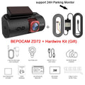 BEPOCAM Dash Cam 4K HD Front Dashcam Smart Car DVR Built-In GPS 5G WiFi Dash Camera Video Recorder 24H Parking  Include Rear Cam
