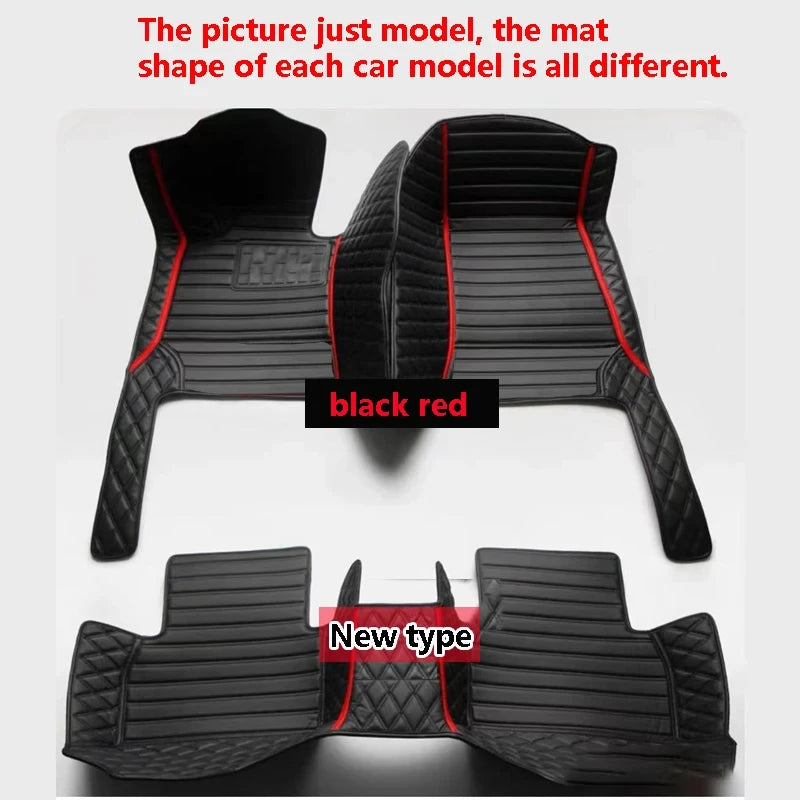 Custom Car Floor Mat for Ford fusion Mondeo All model Mondeo 4 mk4 mk5 MK3 MK6 auto Rug Carpets accessories interior