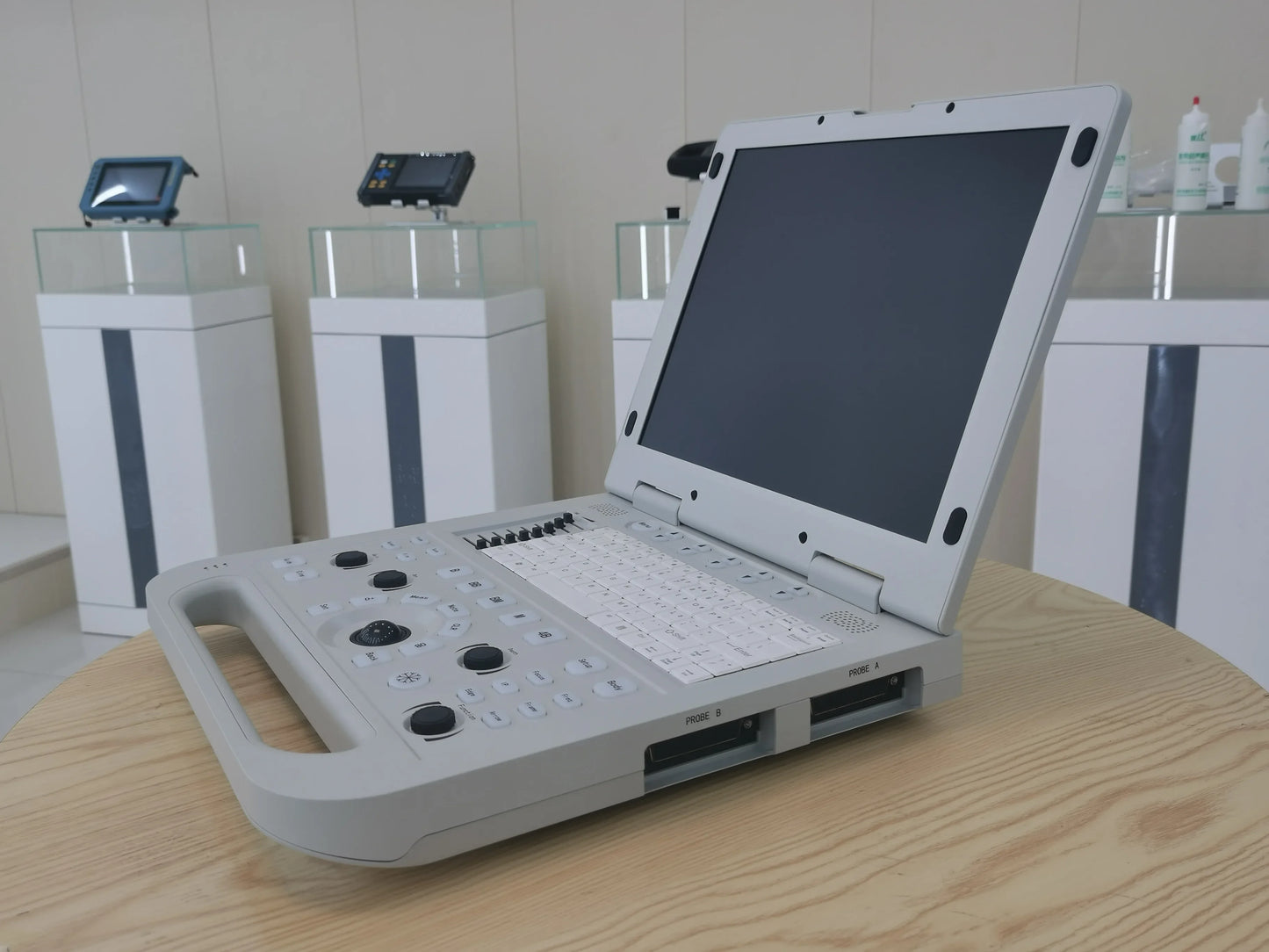 Animals Full Digital Laptop Ultrasound 15-inch Screen Ultrasonic Scanner Machine Veterinary Ultrasound Portable for Pets