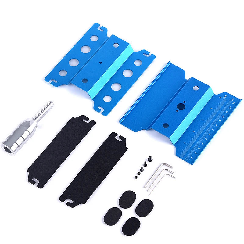 RC Car Tool Lifting Work Stand Mounting Platform 360 Degree Rotating Repair Station For 1/10 1/8 Buggy Crawler Car