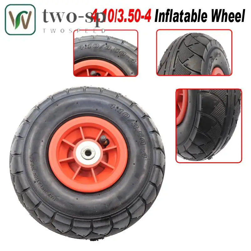 High quality  4.10/3.50-4 tire wheels 4.10-4 inch tires, suitable for 49cc mini four-wheel off-road motorcycle ATV Replace tire