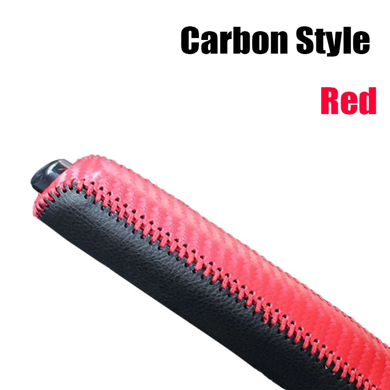 Car Leather Handbrake Cover Protective Sleeve Hand Brake Protection Car Interior Accessories