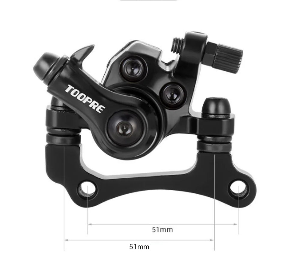 Electric Scooter Mechanical Disc Brake Front Right Disc Brake Caliper For 8/10 Inch E-bike Electric Scooter