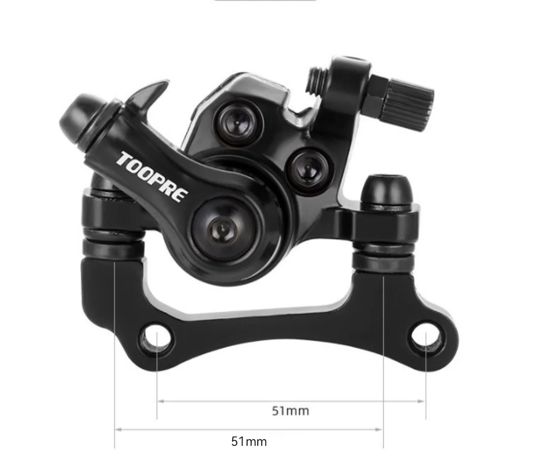 Electric Scooter Mechanical Disc Brake Front Right Disc Brake Caliper For 8/10 Inch E-bike Electric Scooter
