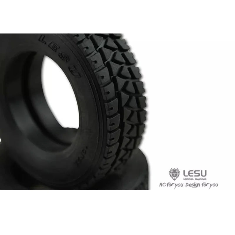 LESU 1:16 Truck Tractor DIY German BruderTire RC Accessories Model 60001 Road Front Wide Tire