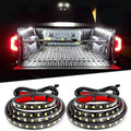 Pickup Truck LED Car Light, One Trailer Two Truck Trunk Light, Suitable For Cargo, Pickup Trucks SUV 2PCS 60 inch 180 LED