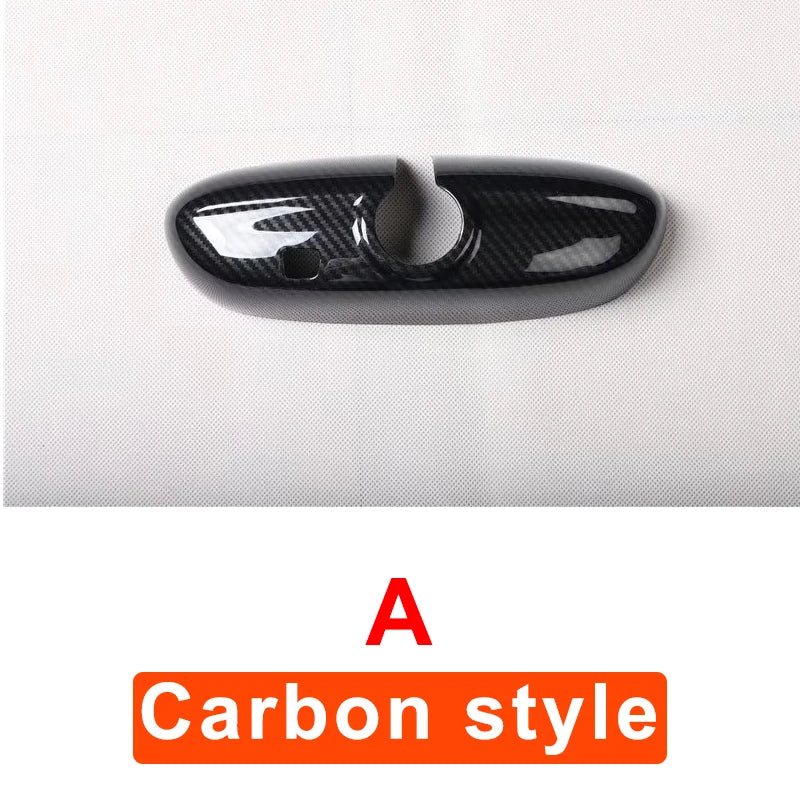 Car Interior Mirror Modification Cover For MINI Cooper S JCW F54 F55 F56 F57 F60 Car Interior Decoration Sticker Accessories