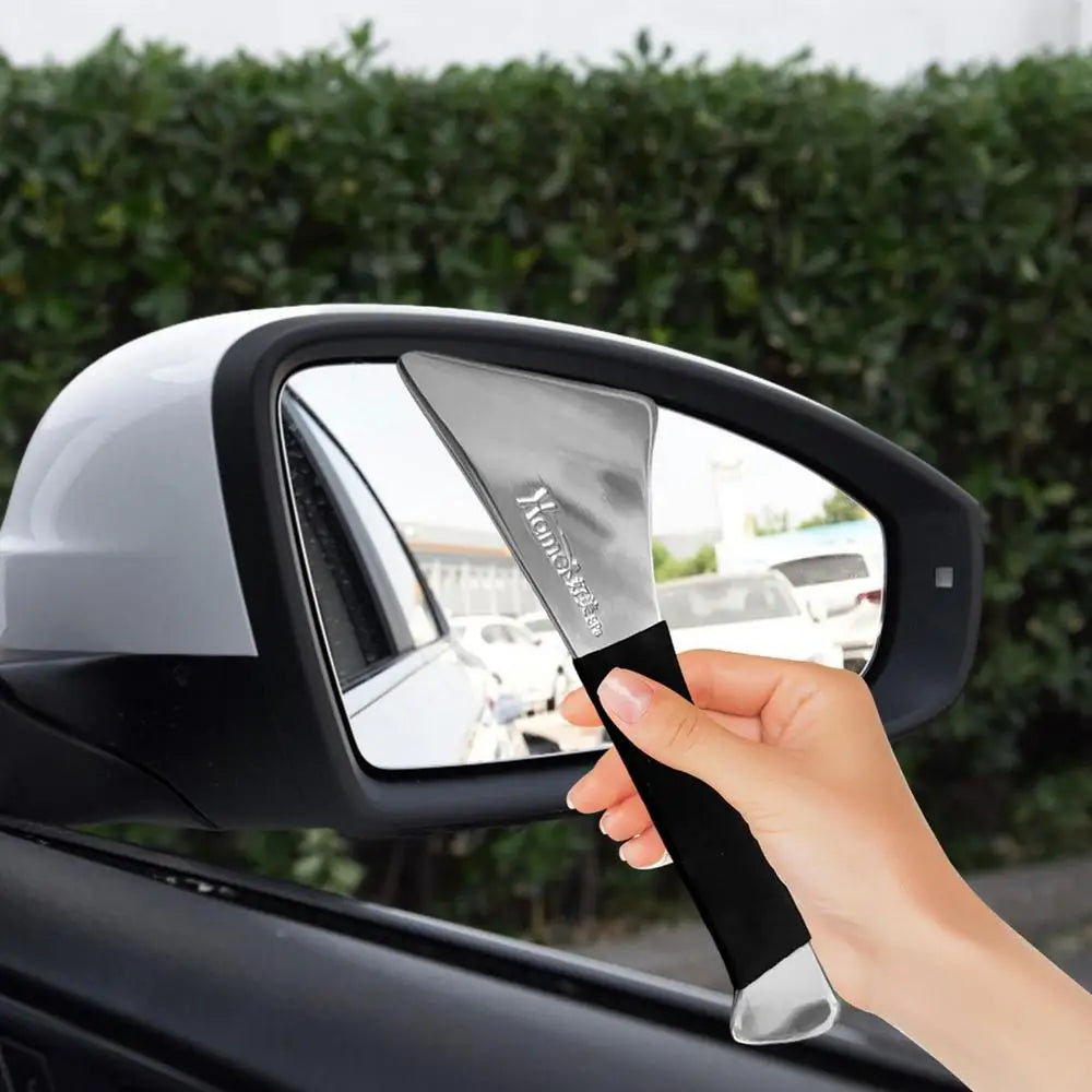 Stainless Steel Skid Plate Car Audio Modification Door Center Console Rearview Mirror Removal Skid Plate Metal Crowbar Tools