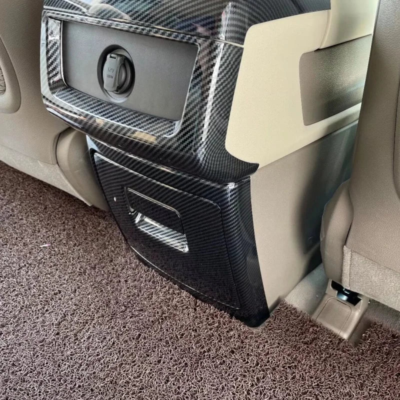 LHD! RHD! For Kia Carnival KA4 2021 2022 2023 2024 Car Accessories ABS Plastic Rear Armrest Air Vent Outlet Cover 2pcs