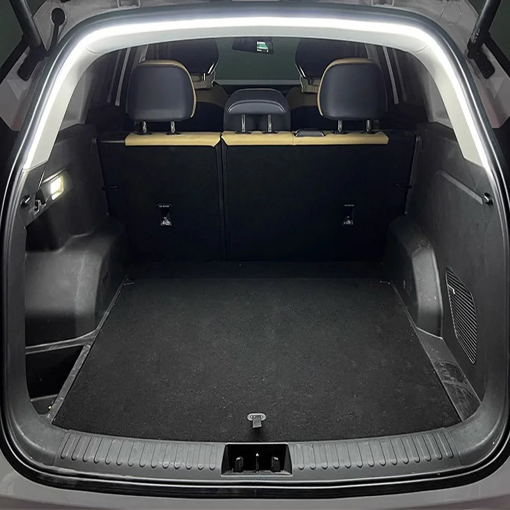 LED Car Trunk Light Strip Car High Brightness Trunk Lighting Ambient Light Interior Decor No Drilling Automatic Tail Box Light