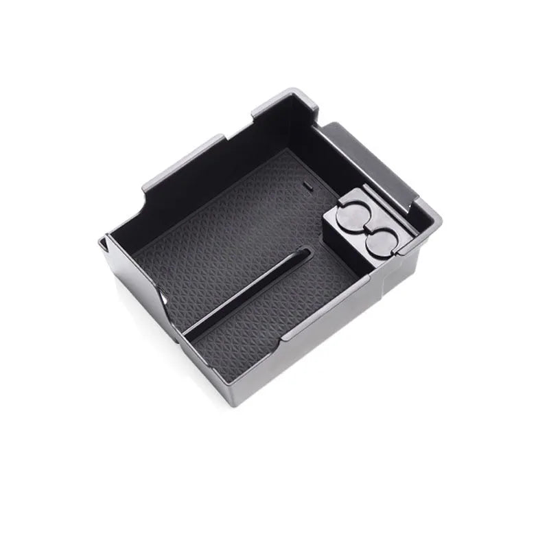 Car Organizer Box For Ford Explorer U502 MK5 2012 2013 2014 2015 2016 2017~2019 Central Armrest Storage Auto Goods Accessories