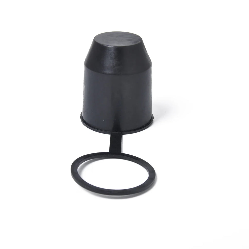 Trailer Ball Cover Towing Tow Bar Hitch Protection 50mm Black Durable Cap