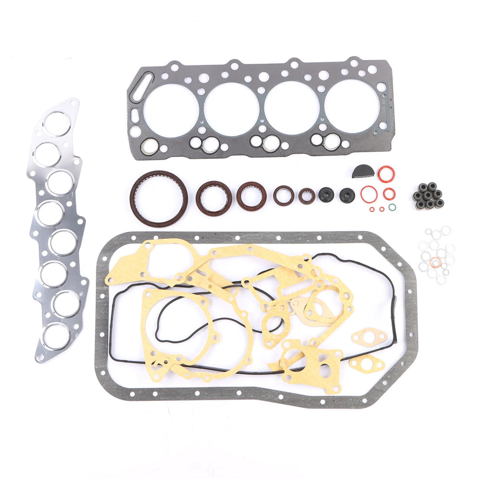 1Set Engine Gasket kit 4D55 4D56 For ford Pickup Mitsubishi Engine Galant Pjero Delica L300 L200 Excavator Professional Parts
