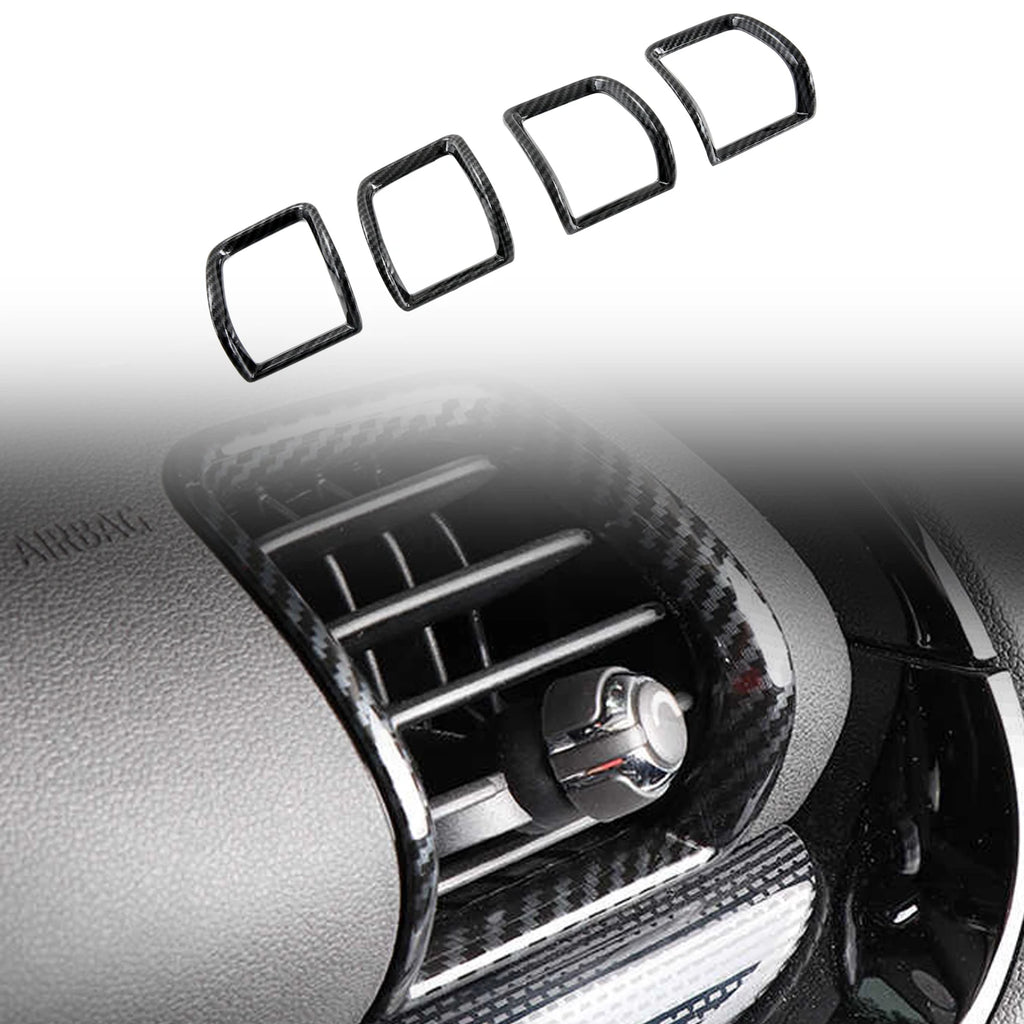 For Mini Clubman F54 2015-2023 Car Accessories ABS Interior Front Side Air Vent Outlet Cover Trim