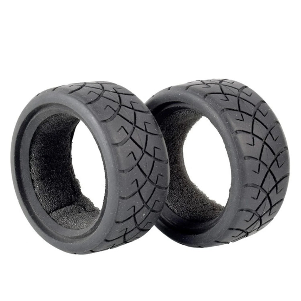 2/4Pcs High Grip Soft Tires for 1:10 RC On-Road Car - Fit Tamiya M05 M06 M07 Touring Models, Upgrade Rubber Wheels