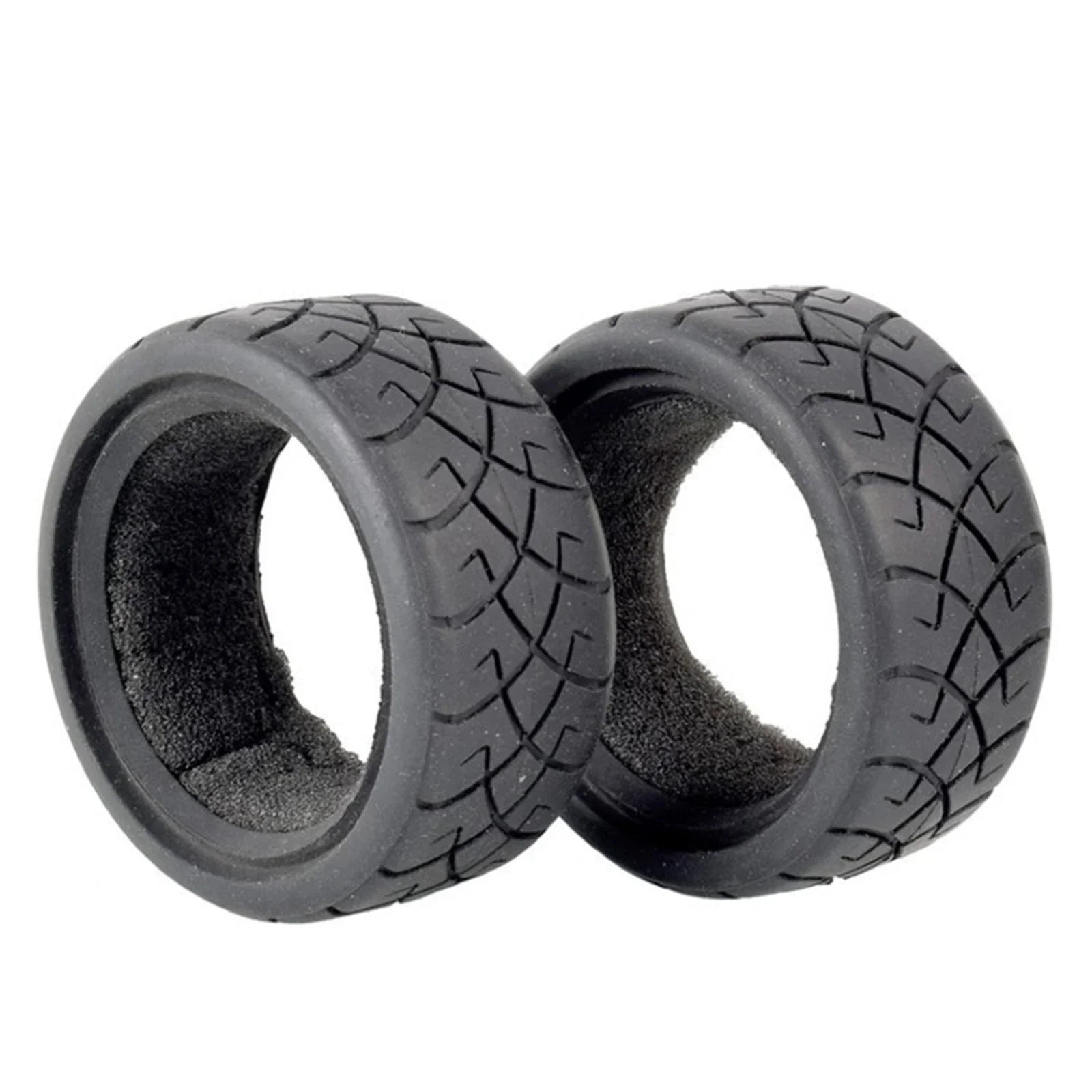 2/4Pcs High Grip Soft Tires for 1:10 RC On-Road Car - Fit Tamiya M05 M06 M07 Touring Models, Upgrade Rubber Wheels