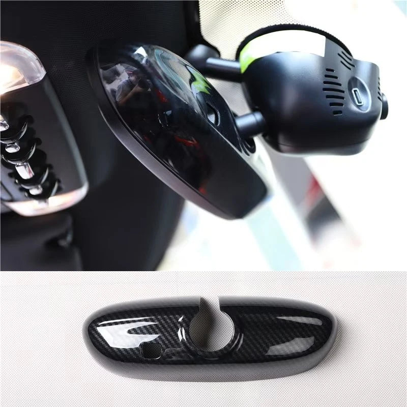 Car Interior Mirror Modification Cover For MINI Cooper S JCW F54 F55 F56 F57 F60 Car Interior Decoration Sticker Accessories